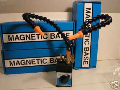 2 Flexible Coolant Hoses with Magnetic Base